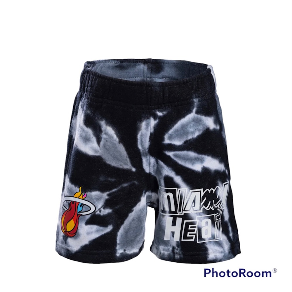 Court Culture Miami Heat Tye Dye Mashup Shorts size: youth small (8)